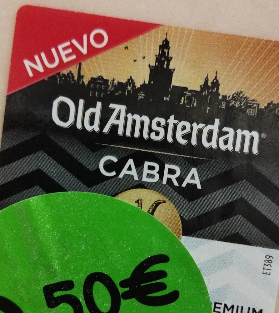 Old Amsterdam queso viejo de cabra