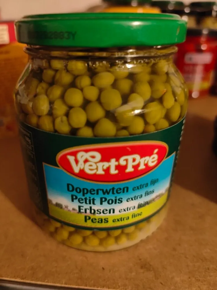 Erbsen extra fein