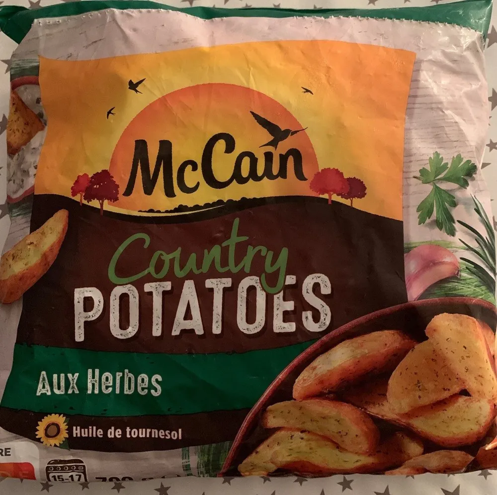 Mc cain country potatoes