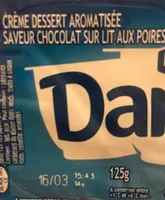 Danette poire chocolat