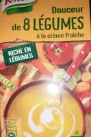Soupe douceur 8 legumes