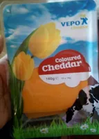Coloured cheddar