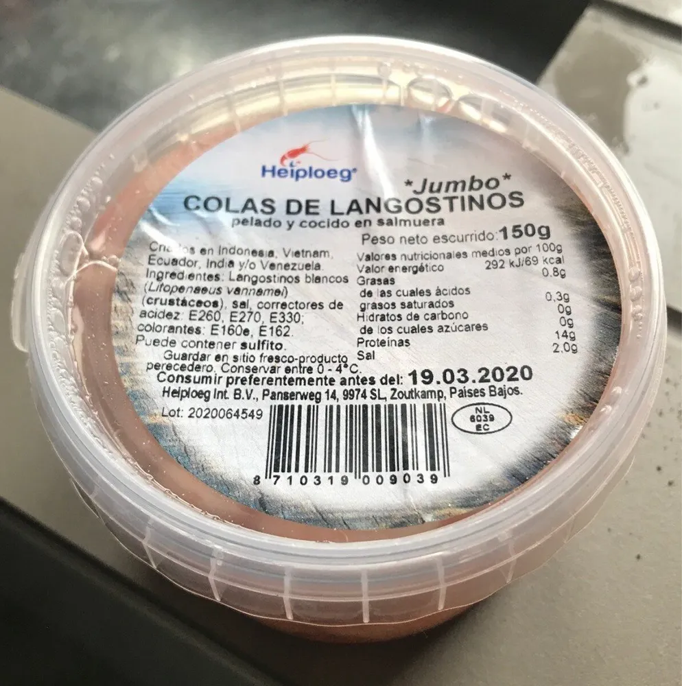 Colas de Langostinos
