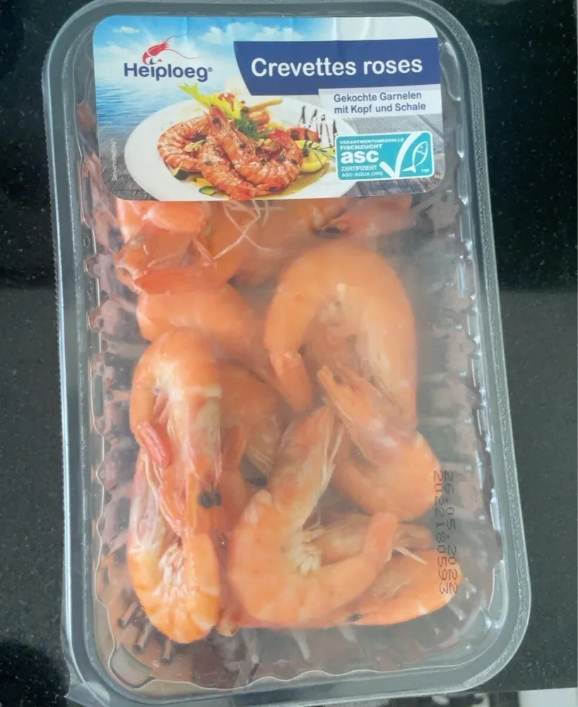 Crevettes roses