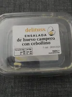 Ensalada de huevo Campero con cebollino