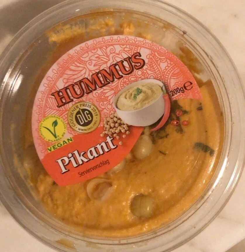 Hummus Pikant