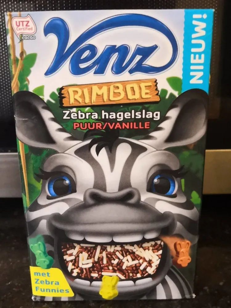 Zebra Hagelslag