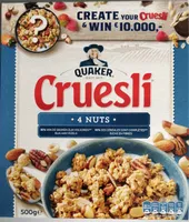 Quaker Cruesli 4 Nuts