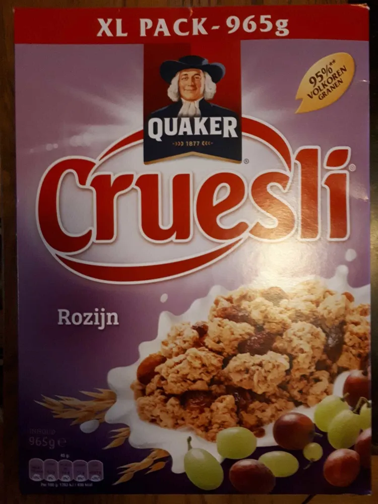 Cruesli Rozijn XL Pack