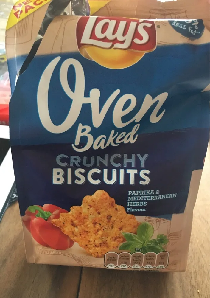 Lays Oven Paprika & Mediterranean Herbs Crunchy Bis