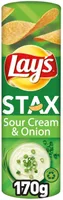 Lay's Stax sour cream & onion flavour