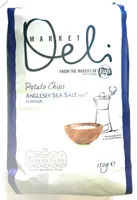 Market Deli - Chips de pommes de terre au sel marin IGP d'Anglesey
