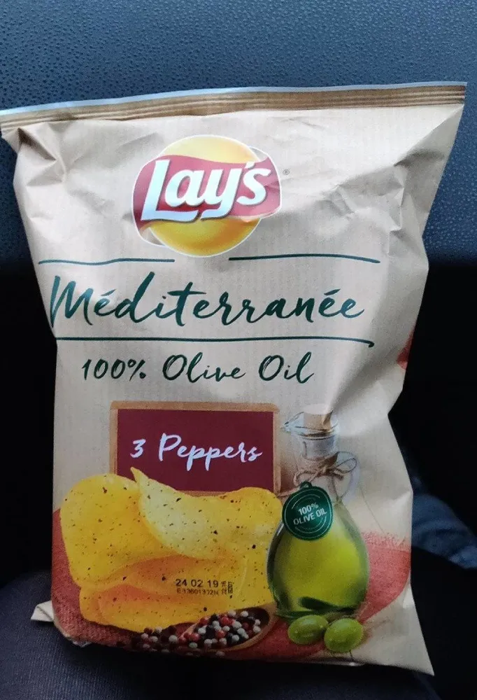 Chips méditerranée 100% huile d'olive
