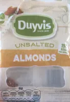 Almonds unsalted