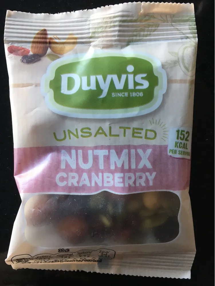 Nutmix cranberry