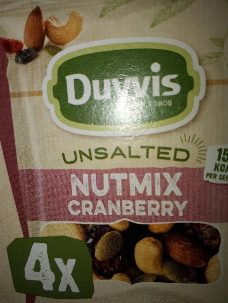 Nutmix cranberry unsalted