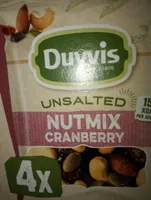 Nutmix cranberry unsalted