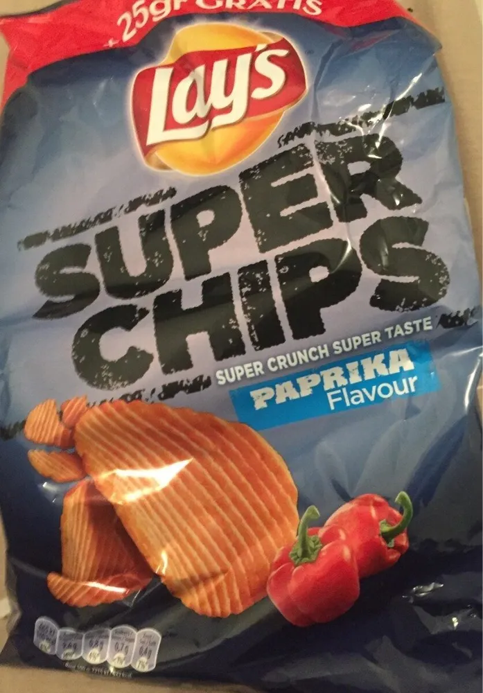 Chips saveur paprika