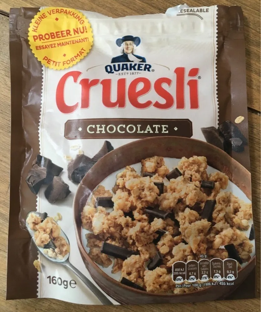 Cruesli chocolate