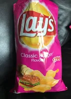 Lays classic burger