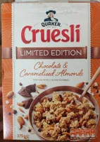 Quaker Cruesli Chocolat et Amandes caramélisées
