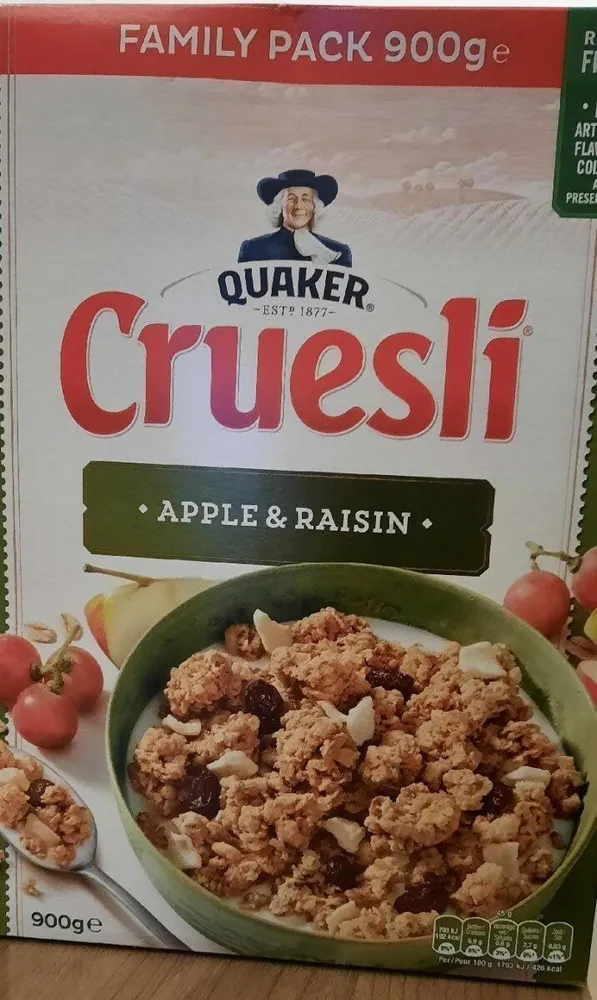 Cruesli Apple & Raisin