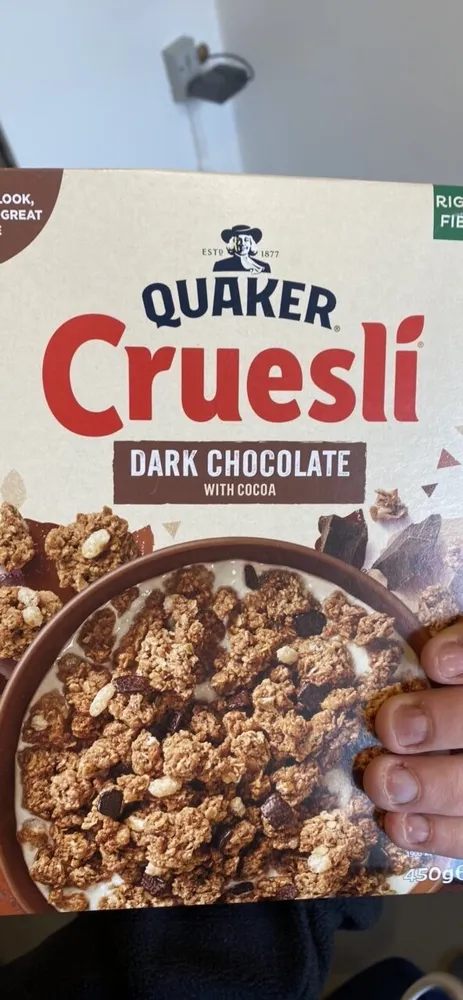 Cruesli Dark Chocolate with Cocoa