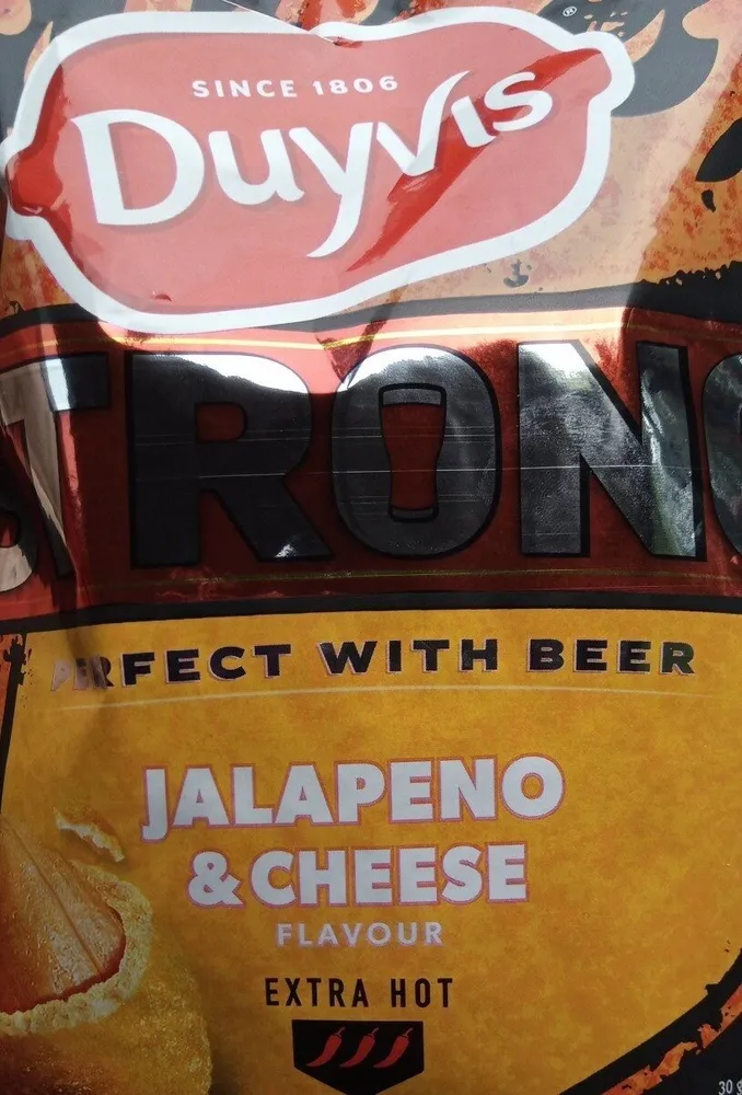 Duyvis strong jalapeno and cheese