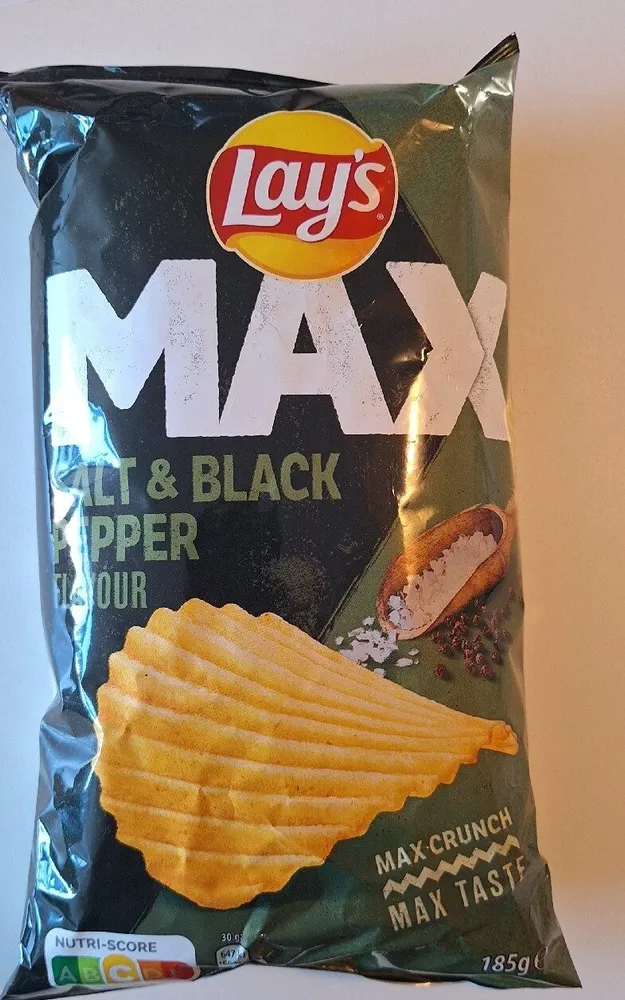 Chips poivre et sel