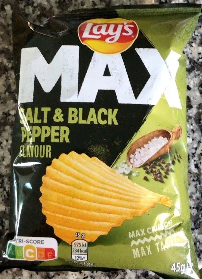 Max salt & black pepper