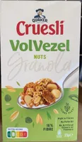Cruesli volvezel nuts granola