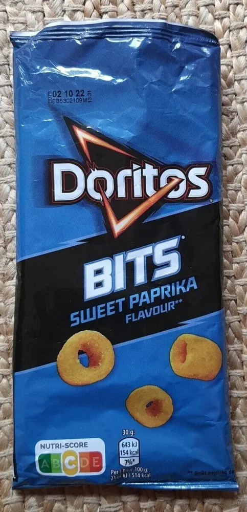 21 06 E852913 Doritos BITS SWEET PAPRIKA FLAVOUR**