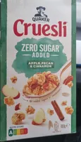 Quaker Cruesli zero sugar apple pecan cinnamon