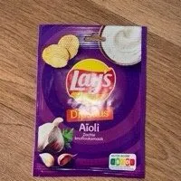 Lay's Dipsaus Aïoli Zachte knoflooksmaak NUTRI-SCO