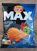 Lay's MAX PRIKA FLAVOUR NUTRI-SCORE ABCDE 27.5 g 5