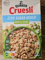 Cruesli nuts & seeds zero sugar
