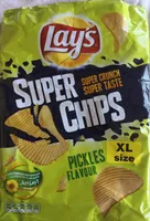 Super Crunch Chips Pickles Flavour