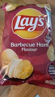 Chips barbecue ham