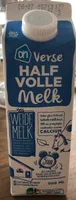 Verse halfvolle melk