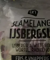 Slamelange ijsbergsla