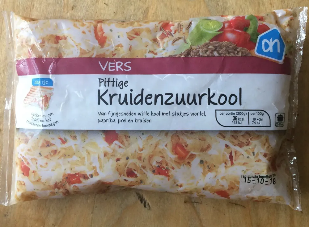 Vers Pittige Kruidenzuurkool