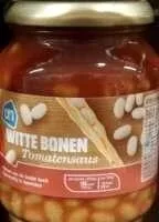 Witte Bonen In Tomatensaus Pot 350 Gram