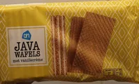 Javawafels met vanillecrème