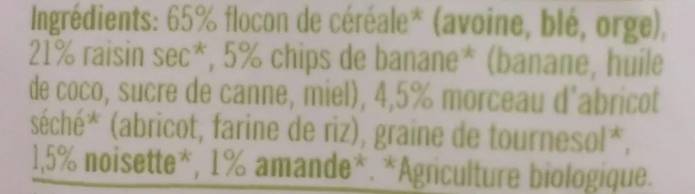 Ah Puur En Eerlijk Biologische Muesli Vruchten En Noten