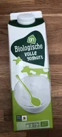 Biologische volle yoghurt