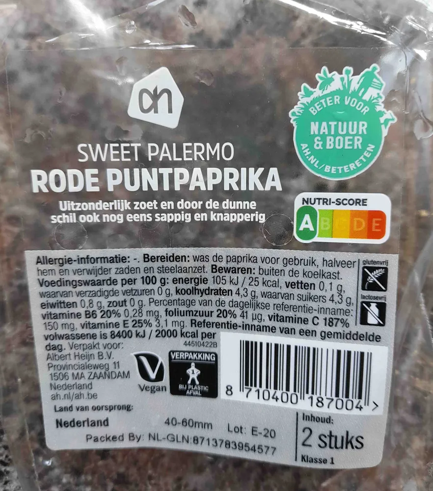 Rode puntpaprika