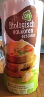 Biologisch volkoren beschuit