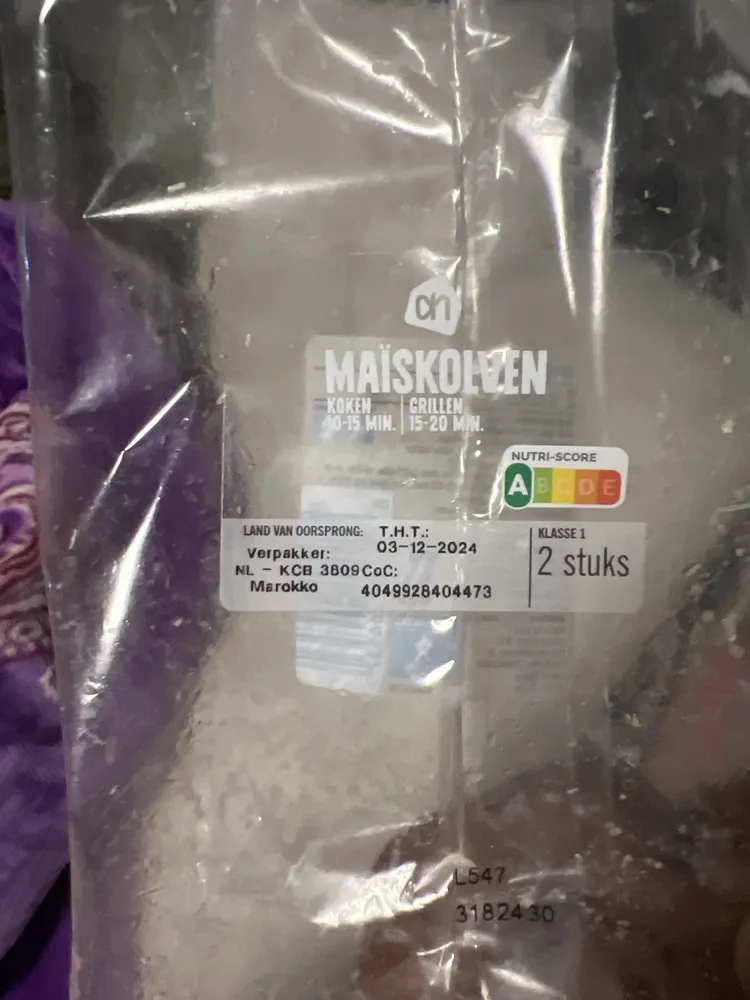 Maiskolven