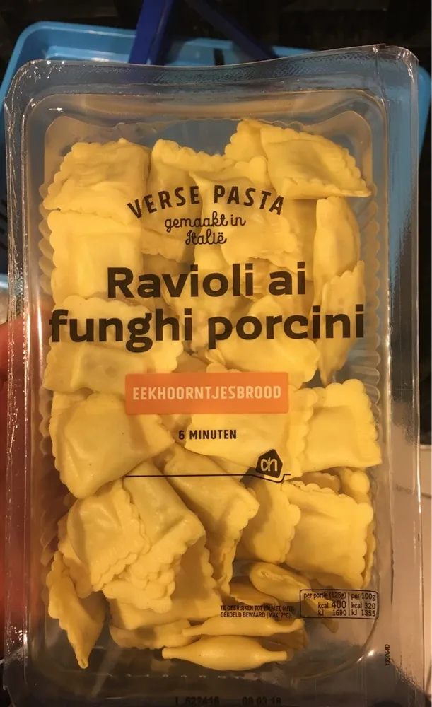 Ravioli ai funghi porcini