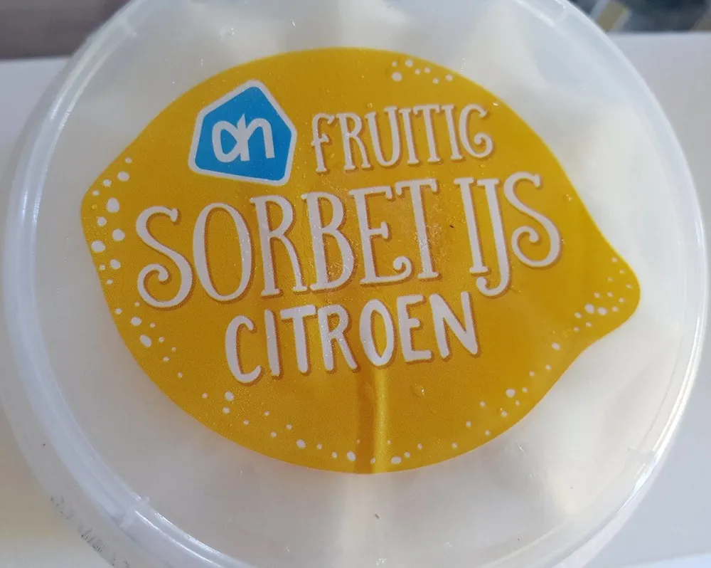 Sorbet citroen